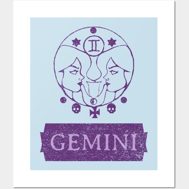 gemini Wall Art by WOAT